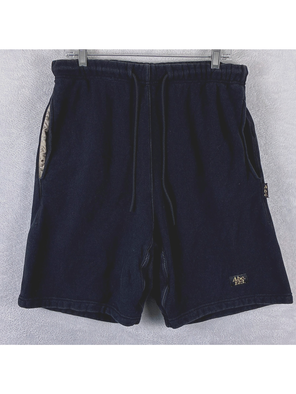 Advisory Board Crystals Shorts Men XL Black ABC 123 Streetwear Preppy Gym LA